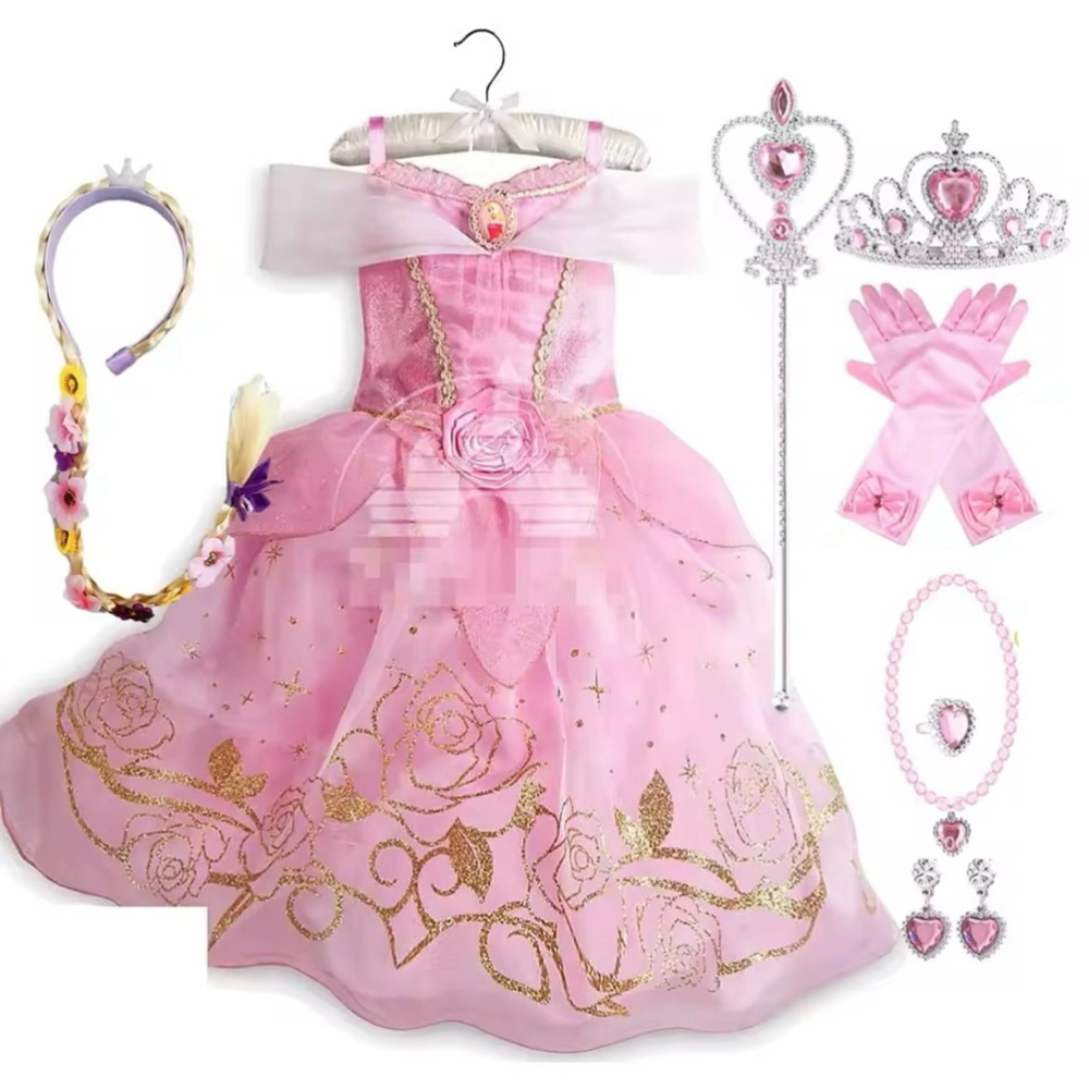 Disney Princess Halloween Costume Rapunzel for little girl who